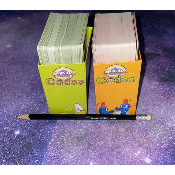 2004 Cranium Cadoo Board Game Complete Replacement Solo Combo Cards - Picture 3 of 3